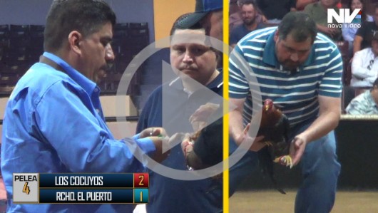 16 de abri: LOS COCUYOS vs RANCHO EL PUERTO, 9 peleas