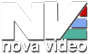 Novavideo logo blanco