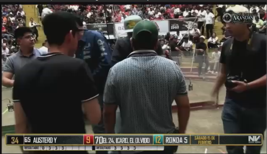 17 de agosto: Derby de 20 equipos, 5 gallos, $50,000, Parte1