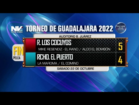 Rancho Los Cocuyos vs Rancho El Puerto score Rancho Los Cocuyos vs Rancho El Puerto score