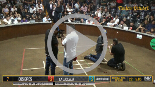 Domingo 22 de octubre:  DOS GIROS vs LA CASCADA