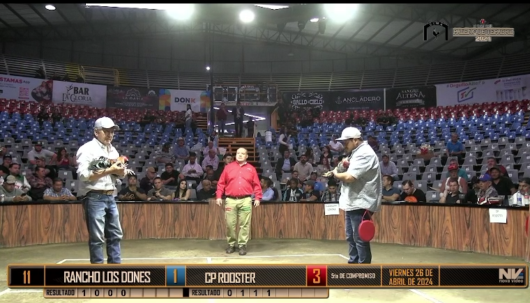 26 de abril: CP ROOSTER vs RCHO. LOS DONES