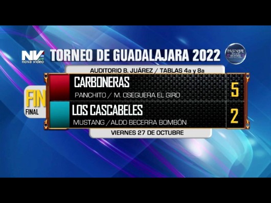 Carboneras vs Cascabeles score Carboneras vs Cascabeles score