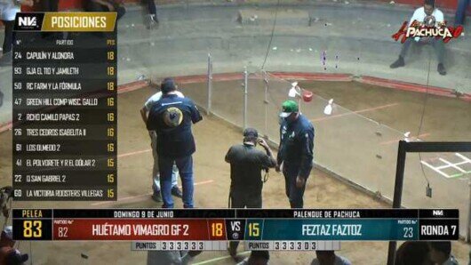 9 de junio 24: Mega Derby Peleas 13 a 22